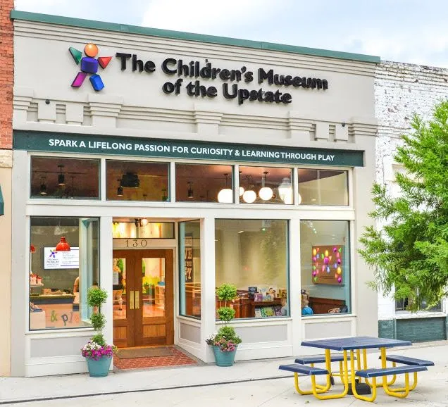 Front of the Children's Museum of the Upstate Spartanburg location.