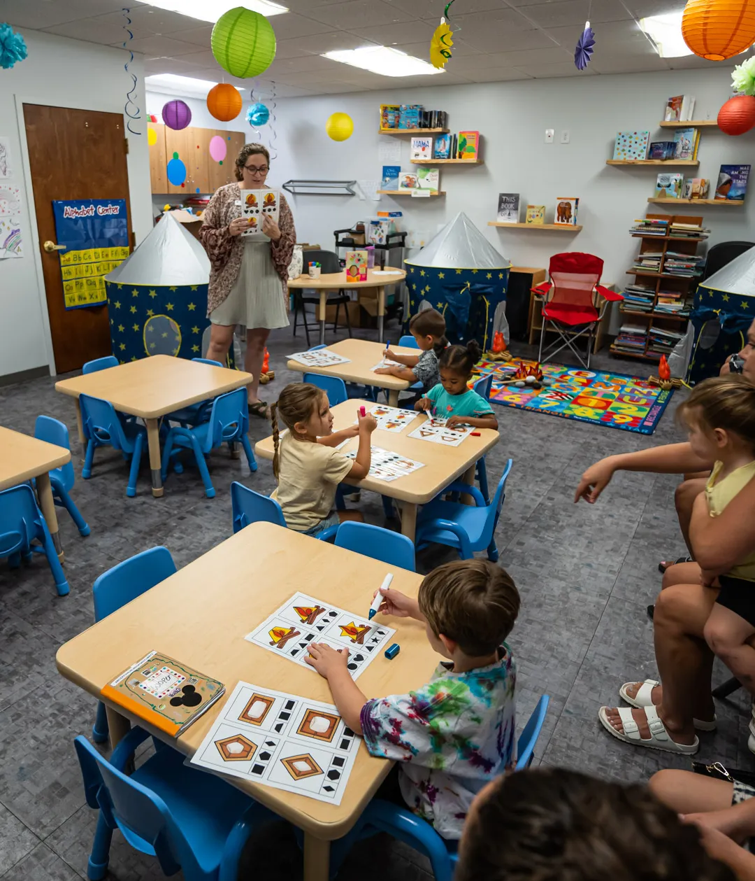 Pop-up classrooms hosted by the Children's Museum of the Upstate Spartanburg.