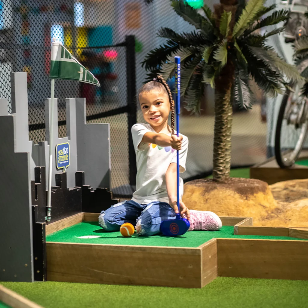 Geos Golf at the Children's Museum of the Upstate Greenville location.