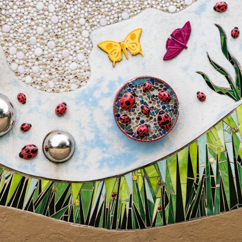 The Sensory Wall at the Children's Museum of the Upstate Greenville location.