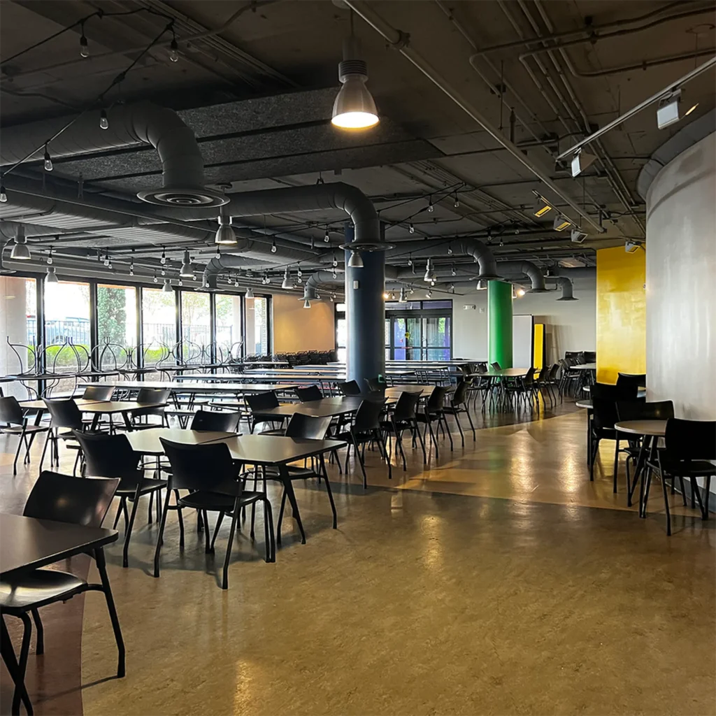 The Café & Patio at the Children's Museum of the Upstate Greenville location.
