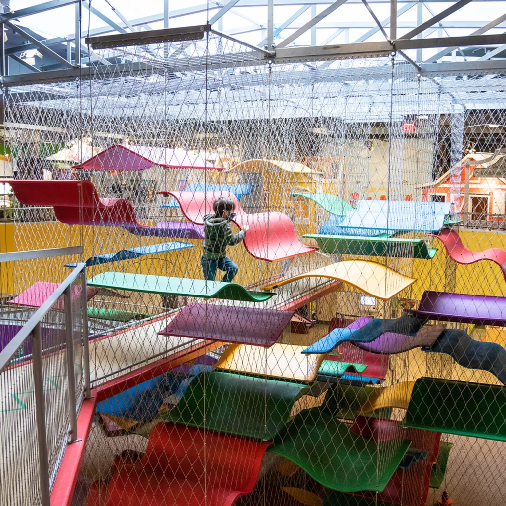 The Climber exhibit at the Children's Museum of the Upstate Greenville location.