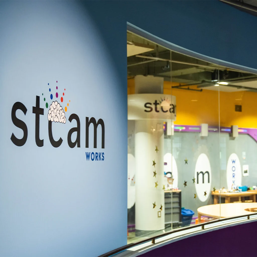 steamworks at the Children's Museum of the Upstate Greenville location.